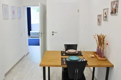 Grundriss der Unterkunft ruhrApartments - zentral - Nähe A40 - fastWIFI - für Paare und Geschäftsreisen