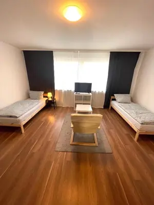 Ein Bett oder Betten in einem Zimmer der Unterkunft Duisburg-3-Bett Monteurwohnung/Ferienwohnung