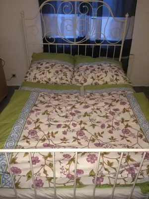 Ein Bett oder Betten in einem Zimmer der Unterkunft White House Bochum Ehrenfeld