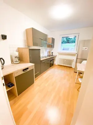 Küche/Küchenzeile in der Unterkunft 1-5 Pers. 0,9 km zum Zentrum Remscheid, schön Wohnen, 105 qm