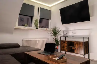 TV/Unterhaltungsangebot in der Unterkunft Apartment Matterhorn Gemütliche Wohnung mitten im Ruhrpott