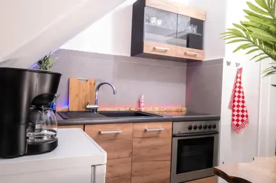 Küche/Küchenzeile in der Unterkunft Apartment Matterhorn Gemütliche Wohnung mitten im Ruhrpott