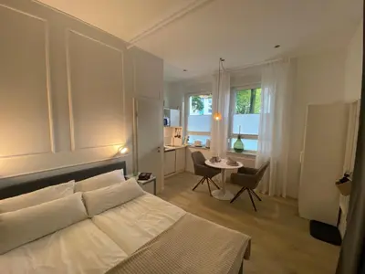 Ein Bett oder Betten in einem Zimmer der Unterkunft Studio 229