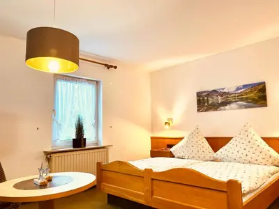 Ein Bett oder Betten in einem Zimmer der Unterkunft Bauernstüb´l