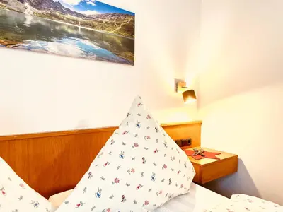 Ein Bett oder Betten in einem Zimmer der Unterkunft Bauernstüb´l