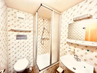 Ein Badezimmer in der Unterkunft Bauernstüb´l