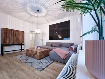 TV/Unterhaltungsangebot in der Unterkunft Alpha Apartments