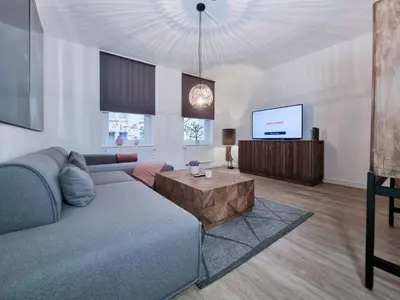 TV/Unterhaltungsangebot in der Unterkunft Alpha Apartments