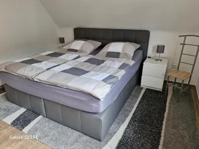Ein Bett oder Betten in einem Zimmer der Unterkunft Apartment Bochum