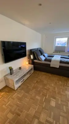 Ein Bett oder Betten in einem Zimmer der Unterkunft MyHome-Tiny -stilvollen Ruhepol