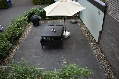 Ein Garten an der Unterkunft MyHome-Tiny -stilvollen Ruhepol