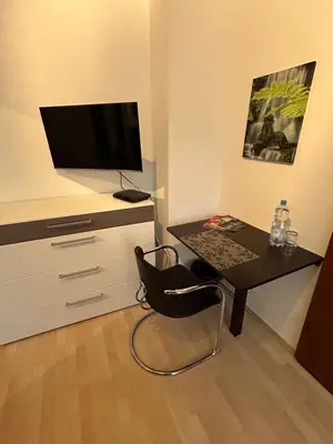 TV/Unterhaltungsangebot in der Unterkunft Privatzimmer Haus Grünewald