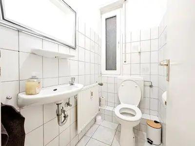 Ein Badezimmer in der Unterkunft Centerline Apartments Solingen