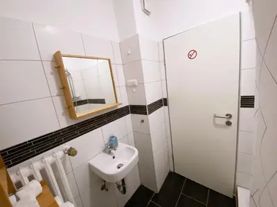 Ein Badezimmer in der Unterkunft Nice Apartment in Essen