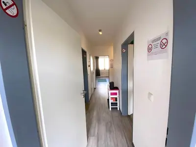 Ein Bett oder Betten in einem Zimmer der Unterkunft Nice Apartment in Essen