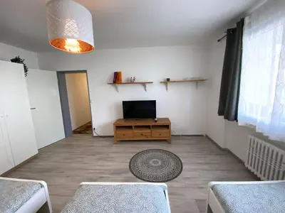 TV/Unterhaltungsangebot in der Unterkunft Nice Apartment in Essen