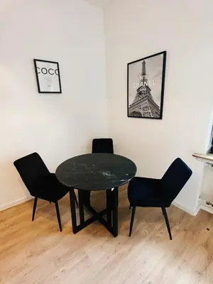 Grundriss der Unterkunft Wohngut-City Apt. 1 Zi. 1 DB + 1 EZ 34 qm mit Parkplatz