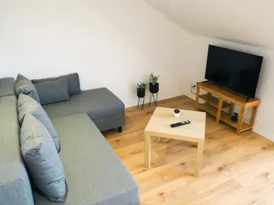 TV/Unterhaltungsangebot in der Unterkunft City Wohnung Zentral 89-12