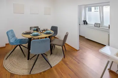 Ein Sitzbereich in der Unterkunft ruhrApartments - für 5 - Nähe A40 - fastWIFI - perfekt für Familien und Geschäftsreisen