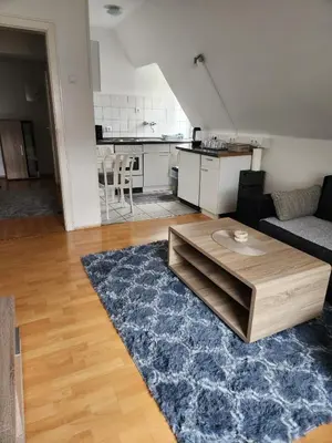 Küche/Küchenzeile in der Unterkunft Wohnung HAMMer
