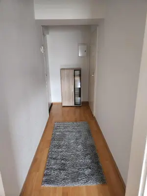 Ein Bett oder Betten in einem Zimmer der Unterkunft Wohnung HAMMer