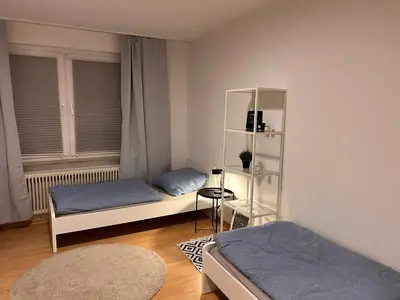 Ein Bett oder Betten in einem Zimmer der Unterkunft 3 Zimmer Wohnung in Dortmund
