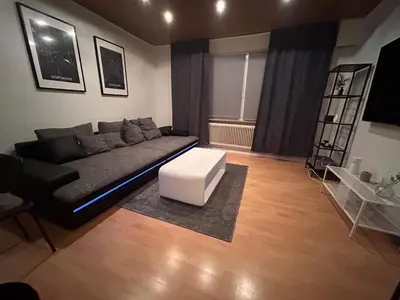Ein Sitzbereich in der Unterkunft 3 Zimmer Wohnung in Dortmund