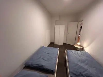Ein Bett oder Betten in einem Zimmer der Unterkunft 3 Zimmer Wohnung in Dortmund