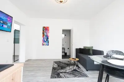 TV/Unterhaltungsangebot in der Unterkunft MIRA StudioApartments NEU