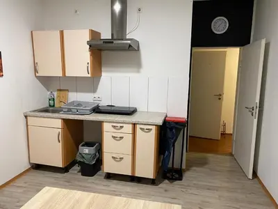 Küche/Küchenzeile in der Unterkunft Apartment bei Michael Bochum