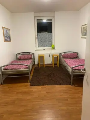 Ein Sitzbereich in der Unterkunft Apartment bei Michael Bochum