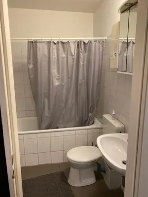 Ein Badezimmer in der Unterkunft Apartment bei Michael Bochum
