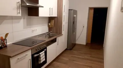 Küche/Küchenzeile in der Unterkunft Work & Stay Apartments- mit Einzelzimmer