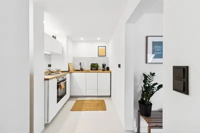 Küche/Küchenzeile in der Unterkunft Stylischer WohnTRAUM in Ronsdorf - Nähe DUS & Dortmund & Köln & Essen