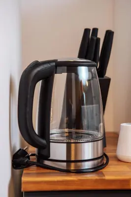 Kaffee-/Teezubehör in der Unterkunft Central-Living yellow - Wifi - Netflix - City