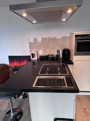 Küche/Küchenzeile in der Unterkunft Penthouse wohnung ultra exlusive