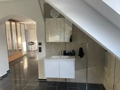 Küche/Küchenzeile in der Unterkunft Penthouse wohnung ultra exlusive