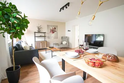 TV/Unterhaltungsangebot in der Unterkunft HOMEFY - Holiday Apartment