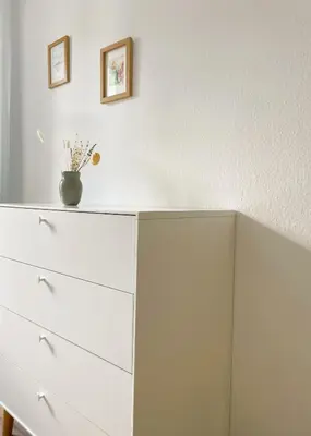 Grundriss der Unterkunft Ruhige 3 Zimmer Wohnung gut angebunden