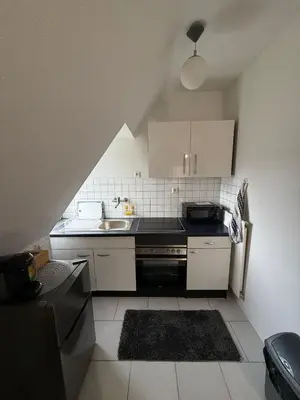 Küche/Küchenzeile in der Unterkunft Hammer Wohnung