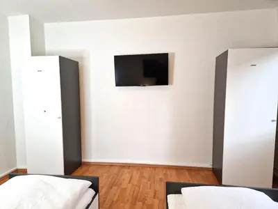 TV/Unterhaltungsangebot in der Unterkunft Meribu F85-87 Wohnung für Monteure und Arbeiter