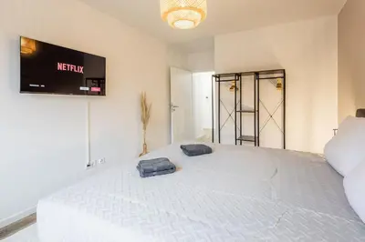 Grundriss der Unterkunft Premium Suite 05 I SmartTV I WiFi I Balkon
