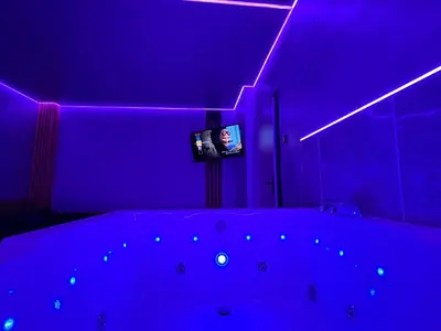Grundriss der Unterkunft Wellness Suite mit Whirlpool & Sauna
