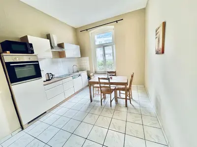 Küche/Küchenzeile in der Unterkunft Dortmund City Wohnung 85/3