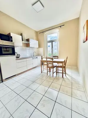 Küche/Küchenzeile in der Unterkunft Dortmund City Wohnung 85/3