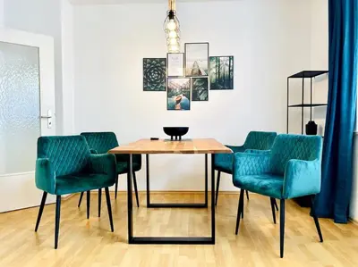 Ein Sitzbereich in der Unterkunft Im Herzen von Essen - Ruhig und zentral