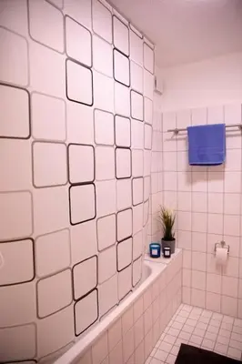 Ein Badezimmer in der Unterkunft Stilvolles Apartment - Messe Rü Innenstadt