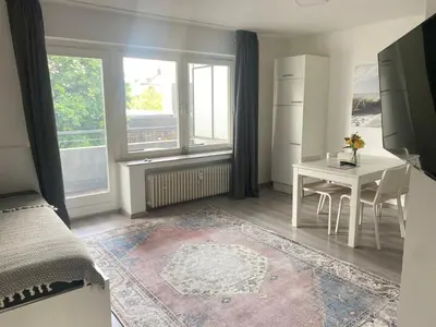 Ein Sitzbereich in der Unterkunft Gemütliches Zuhause in 1A Lage
