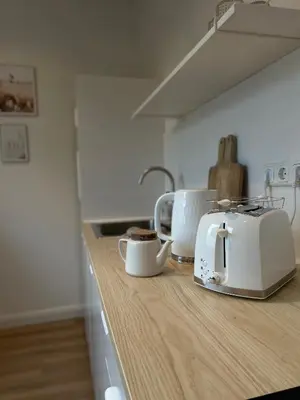 Kaffee-/Teezubehör in der Unterkunft Cozy Apartment Blume