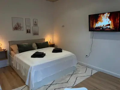 TV/Unterhaltungsangebot in der Unterkunft Cozy Apartment Blume